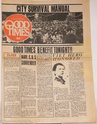 Good Times: vol. 5, #15, July 18, 1972: City Survival Manual