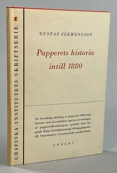 Papperets historia intill 1880. [En översiktlig…