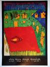 Benefit Poster: ( In Hebrew) "Learning the Torah is important ( it has everything in it)" - Benefit for The Solomon Schechter Day School, 531 Judenhaus in Osterreich, Mixed Media, 1961-62