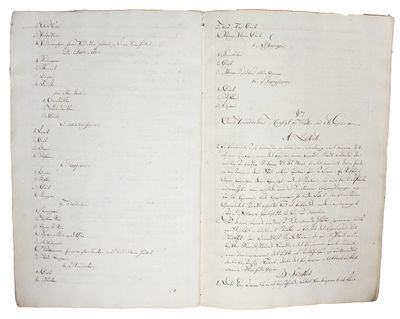 Udkast til et Exerceer Reglement for Regiments…