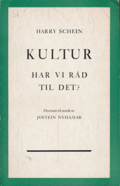 Kultur. Har vi råd til det.