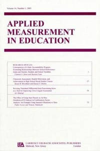 Advances in Computerized Scoring of Complex Item Formats: A Special Issue of Applied Measurement...