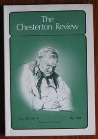 cover of The Chesterton Review Vol XIV No 2 May 1988