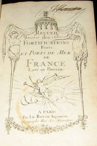 (Atlas, Military Forts- 89 plans): Recueil Des Fortifications Forts et Ports De Mer De France lave Au Pinceau