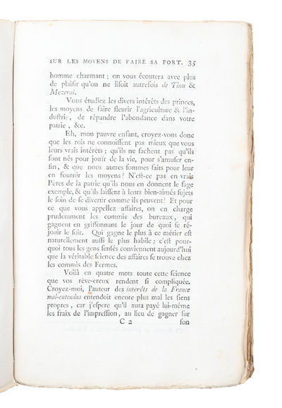 Choix de nouveaux opuscules, sur toutes sortes de sujets intéressans et amusans (Vol. 1 & 2, out of five). (photo 2)