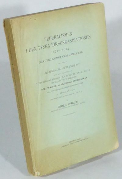 Federalismen i den tyska riksorganisationen…