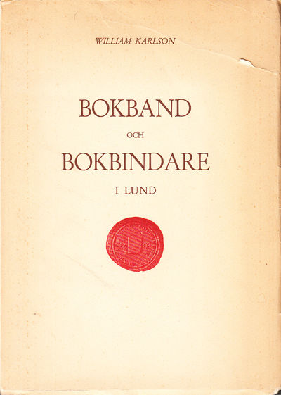 Bokband och bokbindare i Lund.