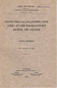 Studien über Valanga-Formen (Orth. Acrid.) aus dem indo-malayischen Archipel und Oceanien. Mit 9...