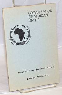image of Manifesto on Southern Africa. Lusaka Manifesto