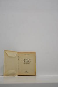 Choix des poèmes. Présentés par Henry Longnon. by DU BELLAY (J.) - from ULTIMO CAPITULO (SKU: 101232)