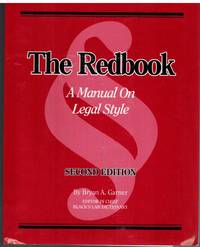 THE REDBOOK; A Manual on Legal Style