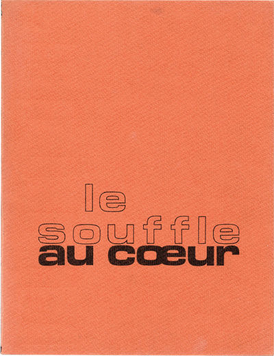 N.p.: N.p., 1971. Draft script for the 1971 film. Text and titles in French. A coming of age story f...