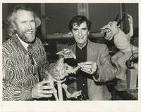 image of Original photograph of Jim Henson and Harry Dean Stanton, circa 1989