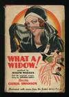 What a Widow!; a romantic comedy, based on the talking motion picture  [etc.]
