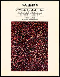 image of 22 (TWENTY-TWO) WORKS BY MARK TOBEY