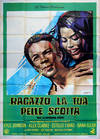 LEARNING TREE, THE [RAGAZZO LA TUA PELLE SCOTTA] (1969) Italian poster by Manfredo Acerbo