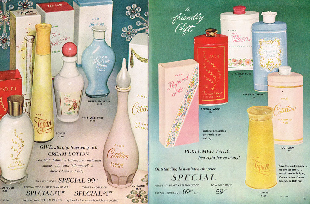 Avon Products Holiday Catalog by n/a 1960