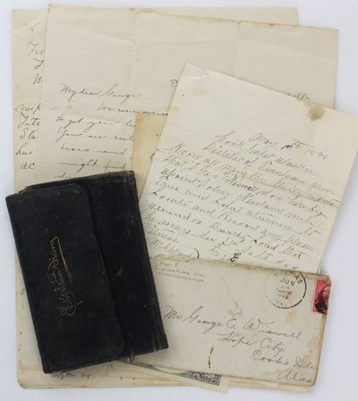 , 1896. Very good.. Pocket diary, pp. of entries; two 