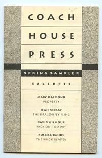 image of Coach House Press Spring Sampler. Excerpts, 1992