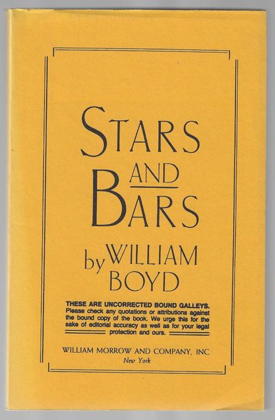 Stars And Bars (Advance Uncorrected Proof)