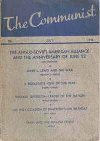 The Communist, July 1942, Vol. XXI, No. 6