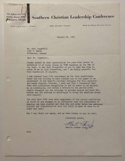 [AFRICAN-AMERICANA]. [Typed Letter...; (photo 1)