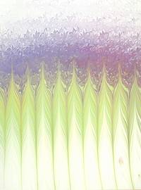 Lily of the Valley Original Marbled Graphic