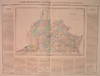 Carte Geographique, Statistique et Historique de La Virginie