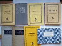 image of Piano quintete F minor Op. 34 (2 copies), with, Trio E major Op.40, with, String quartet A minor Op. 51 2, with, Violin concerto in D, Op.77 (2 copies), with, Trio for piano, clarinet or viola A minor Op. 114, with, Clarinet quintet B minor Op. 115