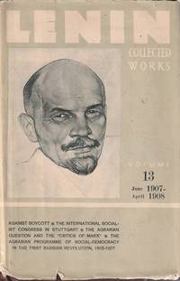 Lenin Collected Works: Volume 13, June 1907 - April 1908