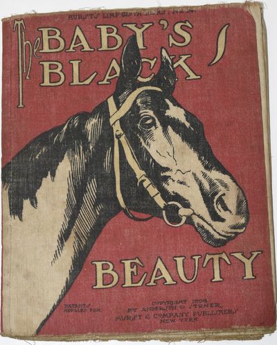 [CHILDREN] THE BABY’S BLACK BEAUTY: HURST’S LIMP CLOTH BOOKS, NO. 14