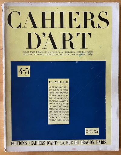 Cahiers d’art. 1937. 4-5. (photo 2)