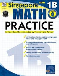 Singapore Math Practice Workbook&acirc;Level 1B, Grade 2 Math Book, Creating Picture...