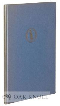 BRIEF ACCOUNT OF THE CLIFTON WALLER BARRETT LIBRARY.|A by Herbert Cahoon - 1960 - from Oak Knoll Books/Oak Knoll Press (SKU: 354)