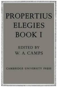 image of Propertius: Elegies Book I: Book 1: Bk.1