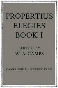 Propertius: Elegies Book I: Book 1