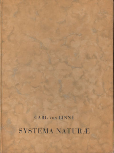SYSTEMA NATURÆ, sive regna tria naturæ…