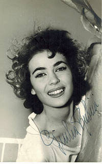 image of Photograph of Giulia Rubini. Signed