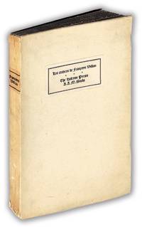 Les Oeuvres de François Villon. Les Lais / Le Testament / Poésies Diverses / Le Jargon