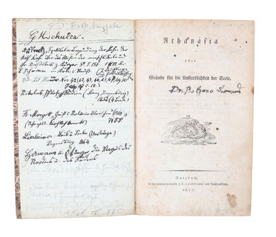 Athanasia oder Gründe für die Unsterblichkeit der Seele. - [BOLZANO ON THE IMMORTALITY OF THE SOUL] (photo 2)