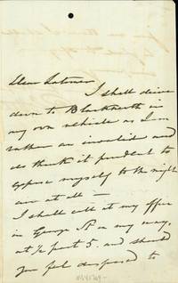 Autograph letter signed to Latimer Clark
