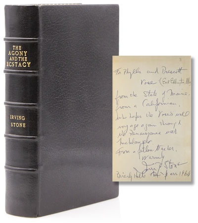 Garden City, New York: Doubleday, 1961. 664pp. 8vo. Bound in full black morocco, a.e.g., for Aspreys...