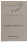Group of 6 offprints. Includes: ADELBERG, David M. BONNER, & Edward L. TATUM. "A Precursor of Isoleucine Obtained from a Mutant Strain of Neurospora Crassa." Offprint from: Journal of Biological Chemistry, vol. 190, no. 2.