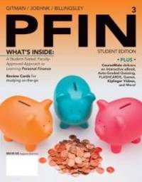 PFIN3 (with CourseMate Printed Access Card) (New, Engaging Titles from 4LTR Press) by Lawrence J. Gitman - 2013-02-25