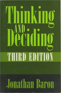 Thinking and Deciding (Trade Softcover)