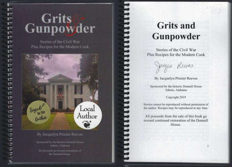 GRITS AND GUNPOWDER Stories of the Civil War Plus Recipes for the Modern Cook