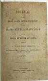 JOURNALS OF THE ANNUAL CONVENTIONS OF THE DIOCESE OF NORTH CAROLINA, 1860-1870. PROTESTANT EPISCOPAL CHURCH