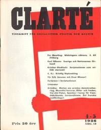 Clarté. Tidskrift för socialistisk politik och…