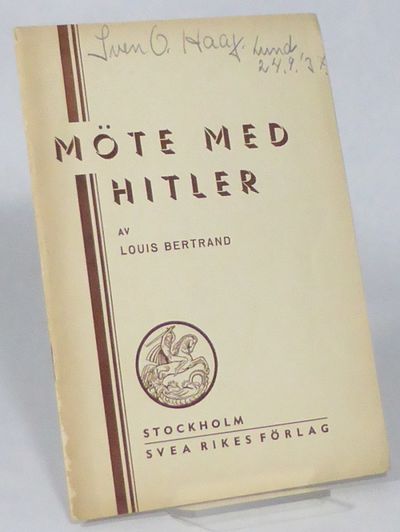Möte med Hitler. Översättning från franskan med…