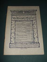 cover of The Theosophic Messenger September 1911
